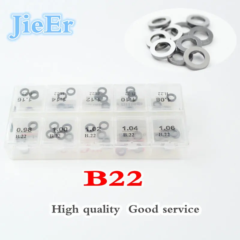 

injector adjusting shims B22, common rail shims injector repair shim