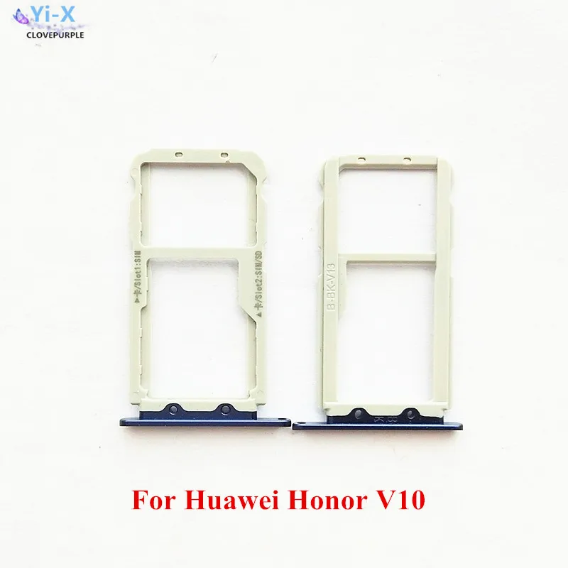 Держатель слота для sim карты адаптер Huawei Honor V10 / View 10 запасные части