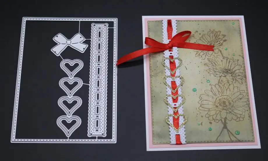 10x14cm VCD176 на день рождения кошки Скрап металлический Трафаретный вырубной штамп для трафареты для скрапбукинга "сделай сам" открытки в альбом украшения тиснение Складная матрица порезов - Цвет: 10x14cm