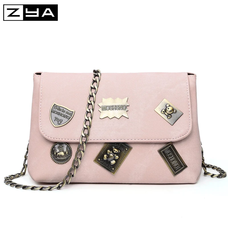 Мини Сумки Конверт Плеча Женщины 2016 Девушку Посланник Crossbody Щитка Цепи Мешок