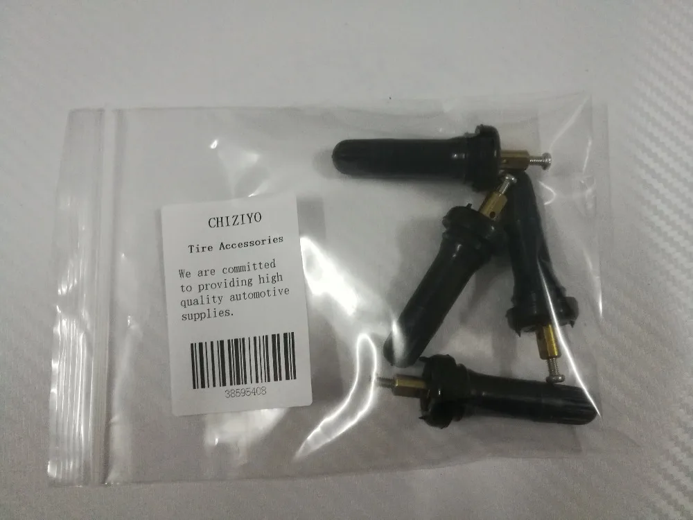 CHIZIYO 4 шт. TPMS шина датчик клапанов резиновая защелкивающаяся бескамерная система