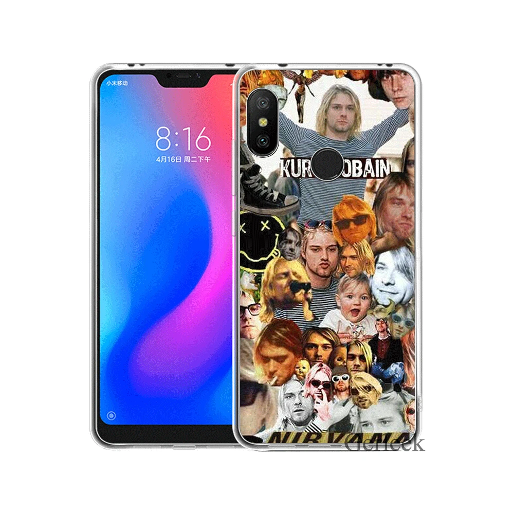 Чехол Desxz Курт Кобейн Нирвана для Xiaomi Redmi Note 6 7 3 Pro 4 4X 5 5A|Чехлы-накладки| |