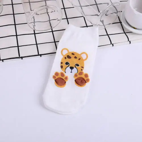 Лидер продаж женские носки до щиколотки в стиле принцессы с милыми животными |