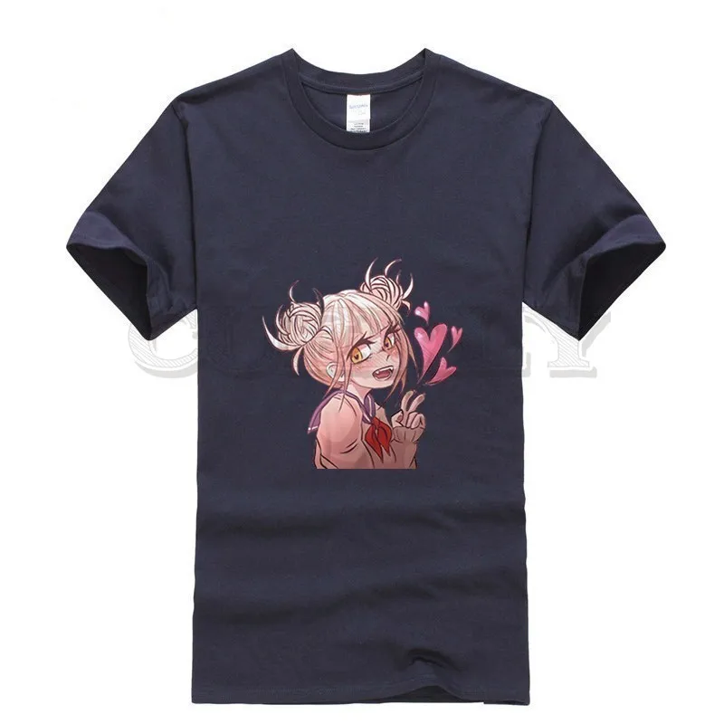 2019 новая футболка с круглым вырезом ahegao himiko toga Cool shy girl сексуальное летнее платье
