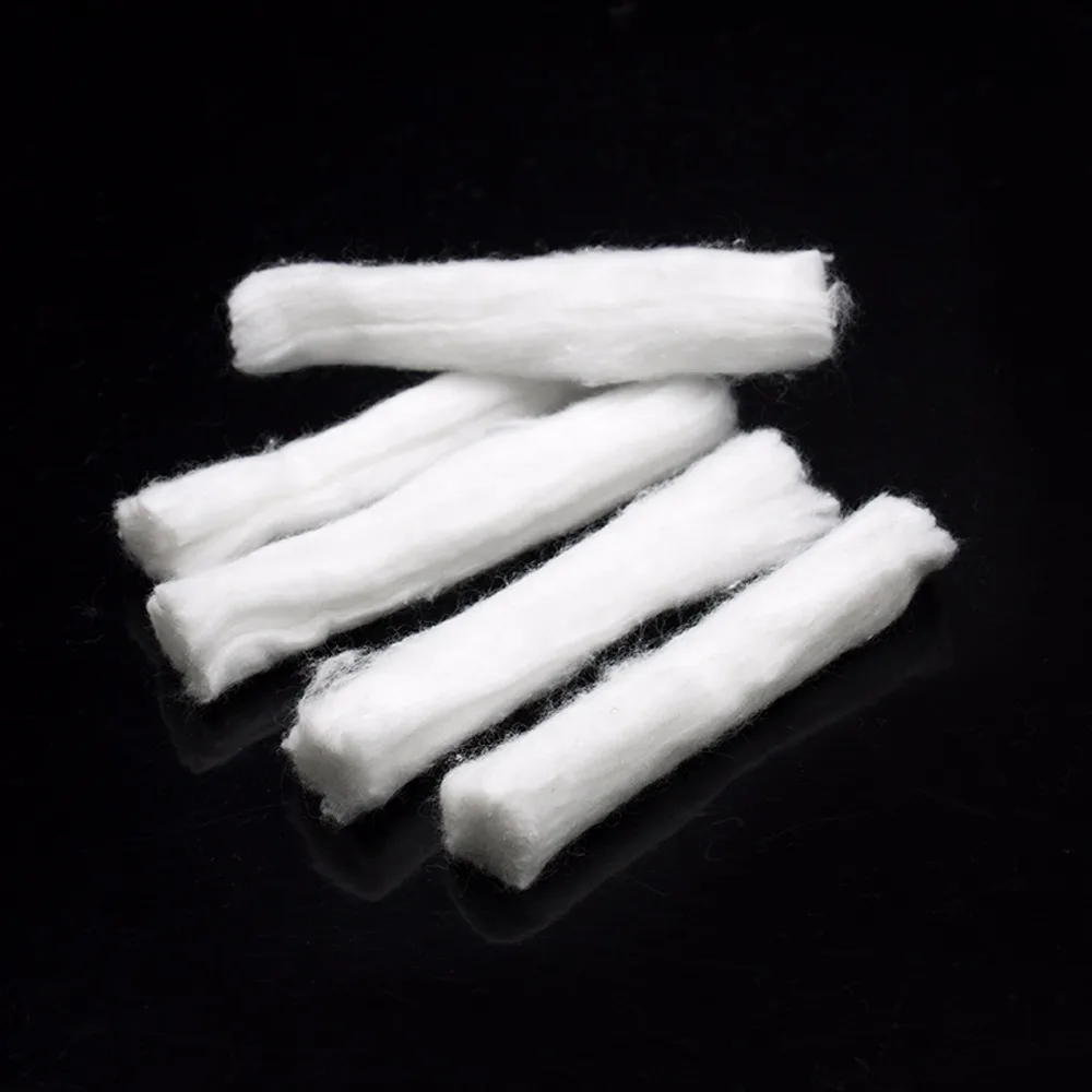 Volcanee 5 мешков/10 мешков RDA хлопок Vape Полосатый Для RTA RDTA бак атомайзер электронная