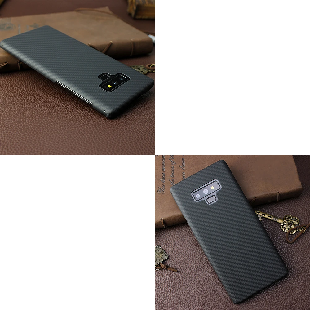 Ультратонкий чехол из арамидного волокна для Samsung Galaxy Note 9 роскошный углеродного