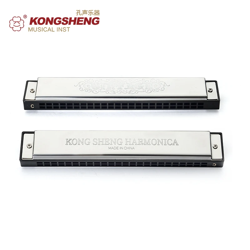 Инструменты KONGSHENG Tremolo для ветряных инструментов с 24 отверстиями губная гармошка