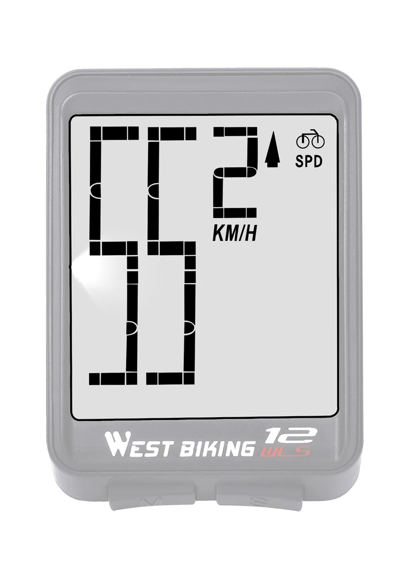 West Biking велосипедный компьютер беспроводной Велосипедный одометр спидометр Многофункциональный цифровой велосипедный секундомер для езды на велосипеде компьютер