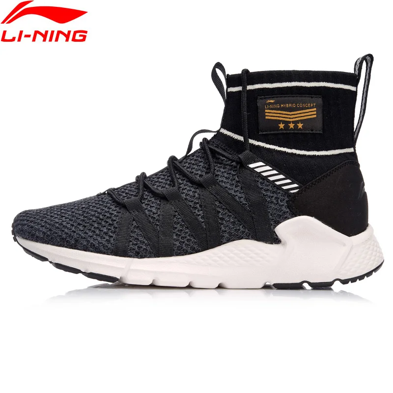 Мужская Спортивная обувь Li-Ning кроссовки для фитнеса с опорой под носки