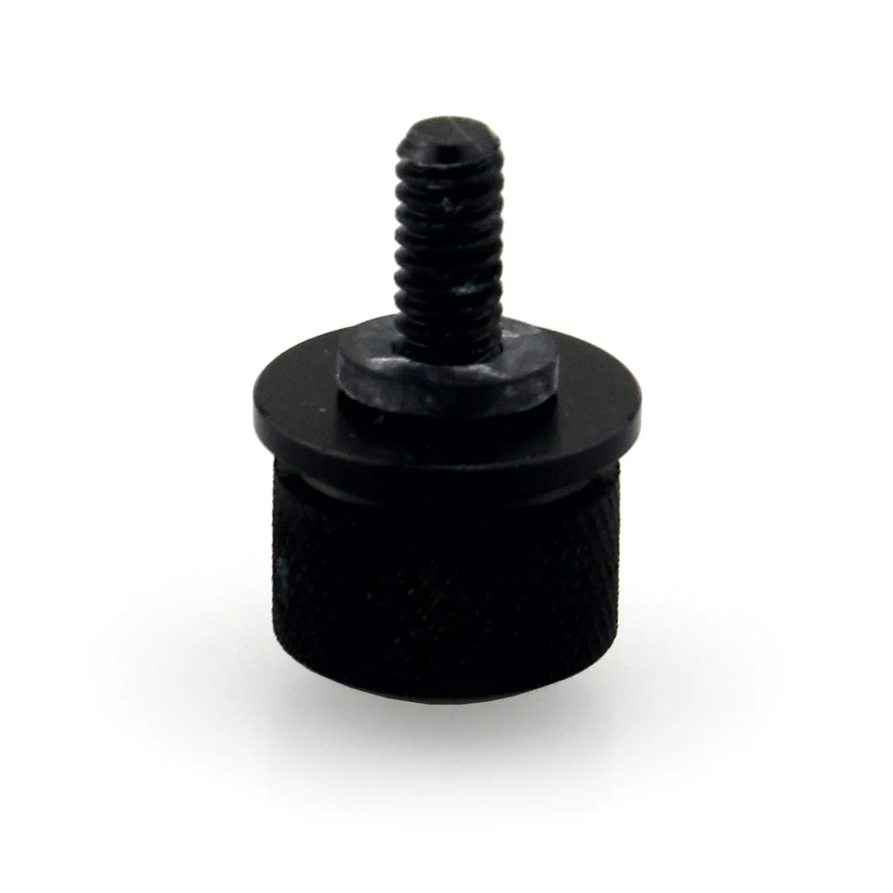 1/4&quot Knurled Seat Mount Bolt Screw Cap For Harley Touring Chopper Custom XL FX FLH |