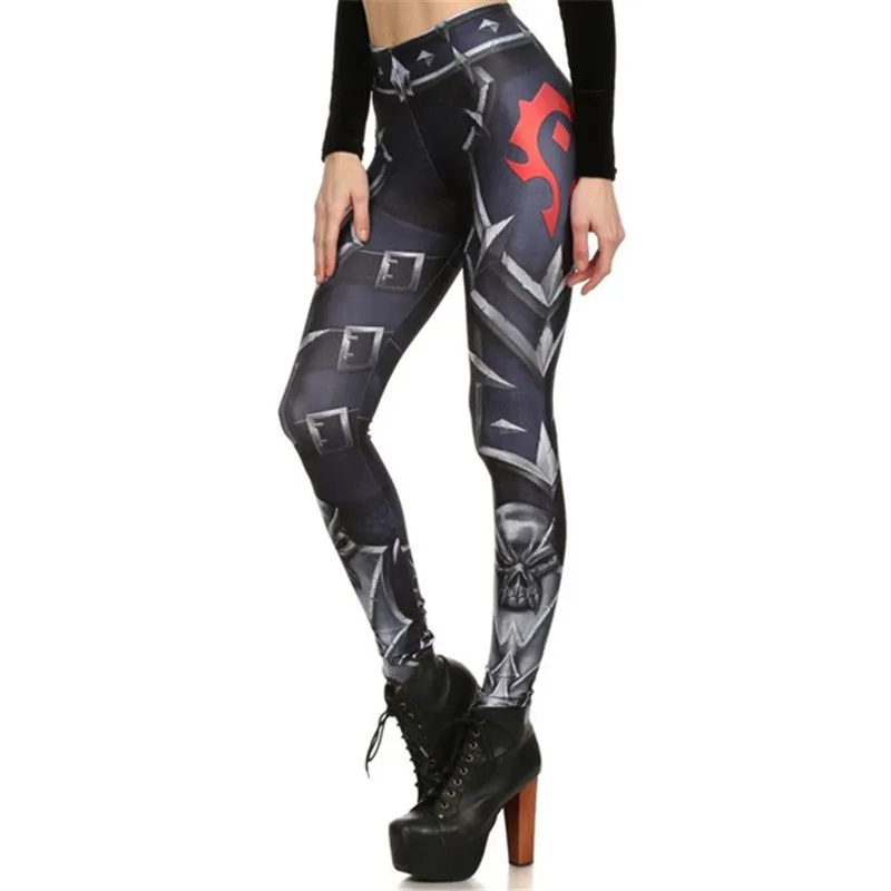 Женские леггинсы OneLineFox новые весенне летние с принтом женские леггинсы|women