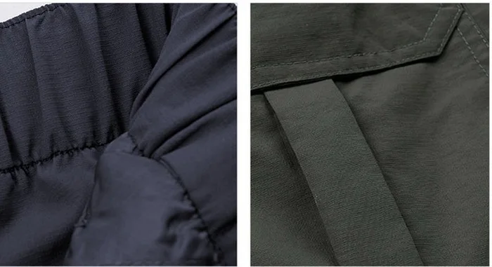 M-7XL, мужские летние быстросохнущие съемные походные брюки, дышащие брюки, для занятий спортом на открытом воздухе, треккингом, рыбной ловлей, Водонепроницаемые шорты PN18