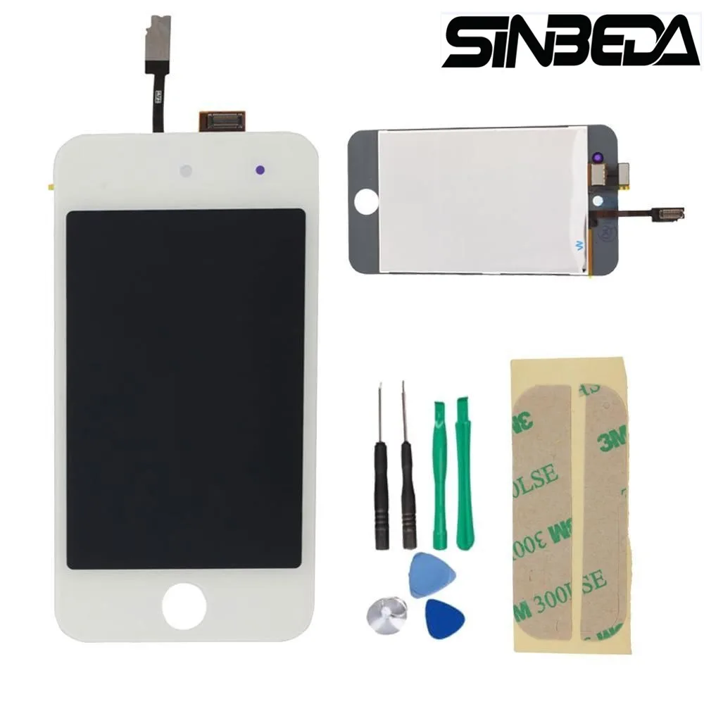Высококачественный ЖК-дисплей Sinbeda для iPod Touch 4 со стеклянным сенсорным экраном и