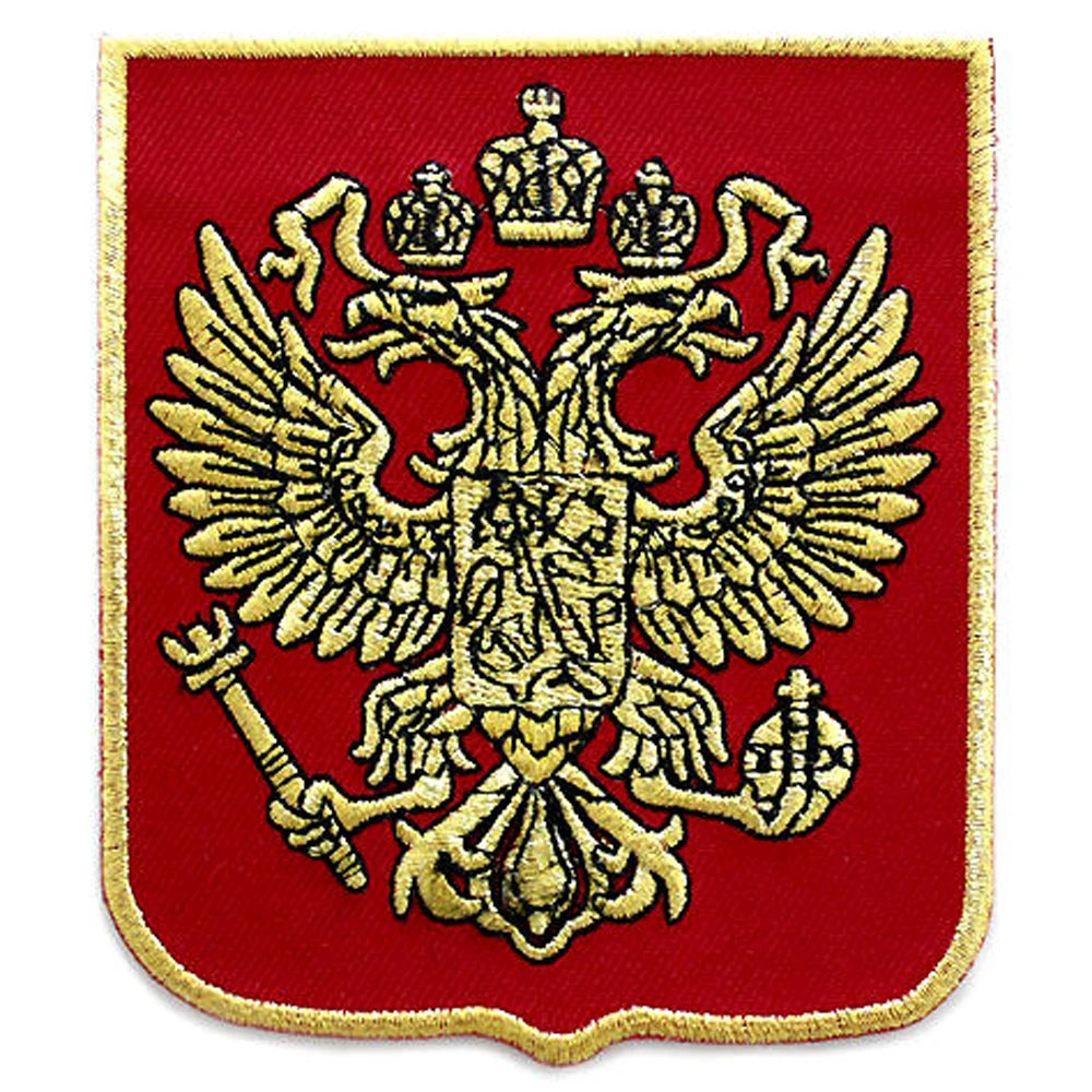 

russian eagle patches russia embroidery