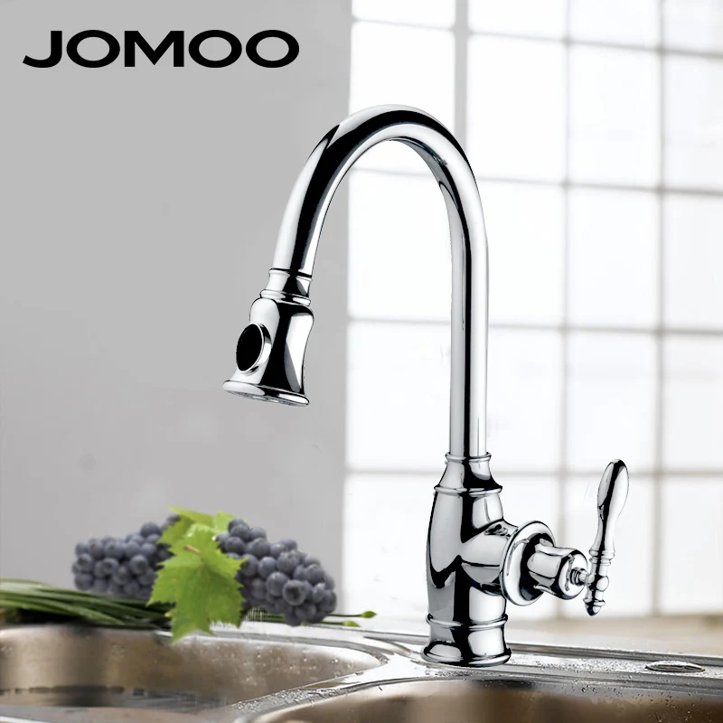 JOMOO кран смеситель для кухни классический стилль кухня с выдвижным излив на кухню