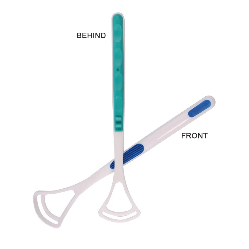 Подарок для вечеринки 2 шт. щетка чистки языка скребок ухода за полостью рта