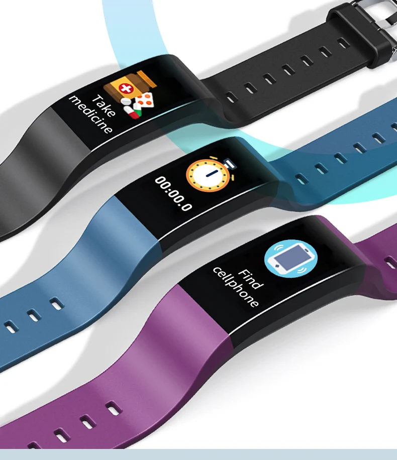 Спортивный смарт-браслет F1 Plus с измерением пульса и давления | Электроника