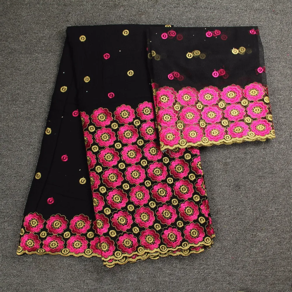 Getzner парча Базен Riche Африканский кружевной ткани модный с 2 ярдами французского