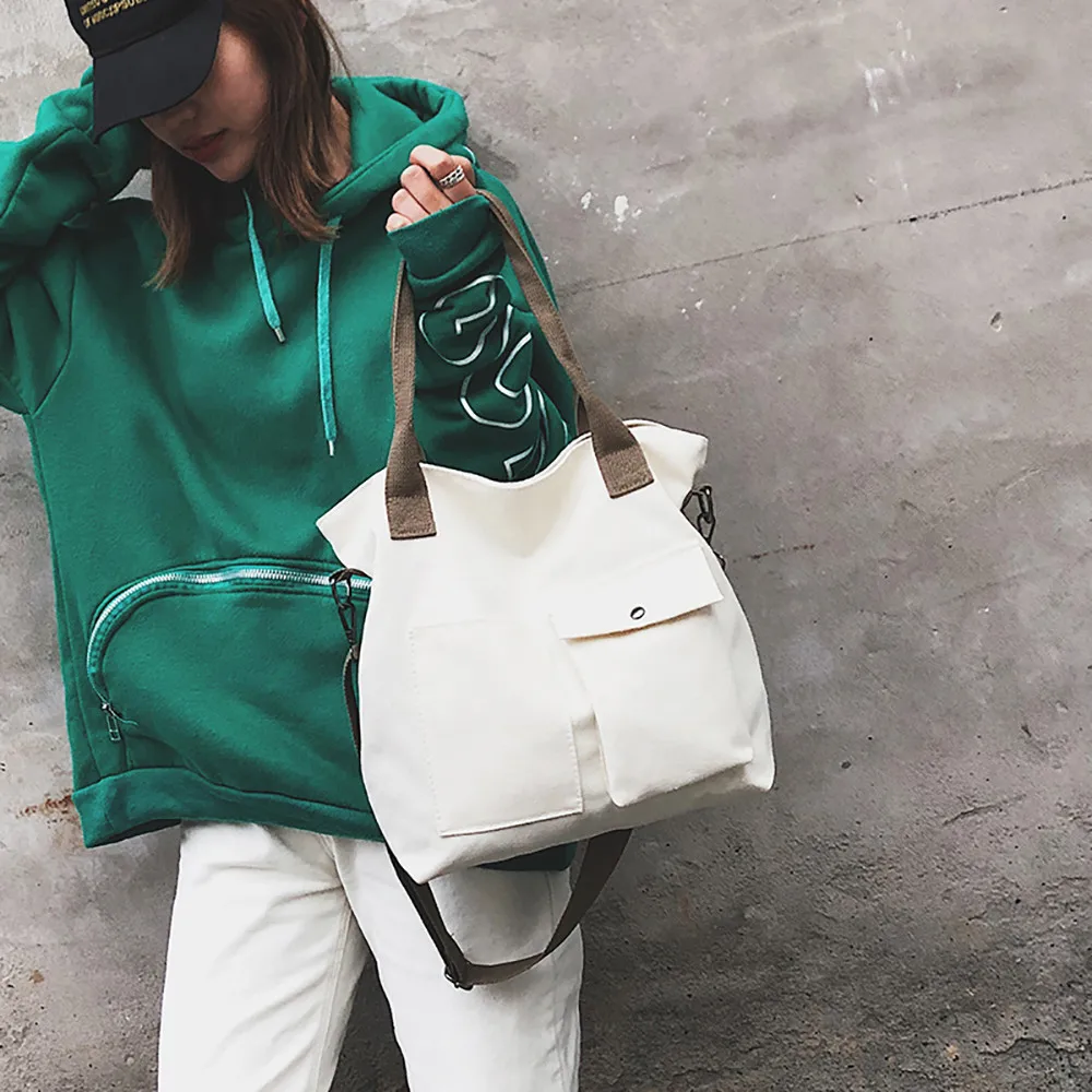 Женские сумки литературные простые парусиновые через плечо женские женская