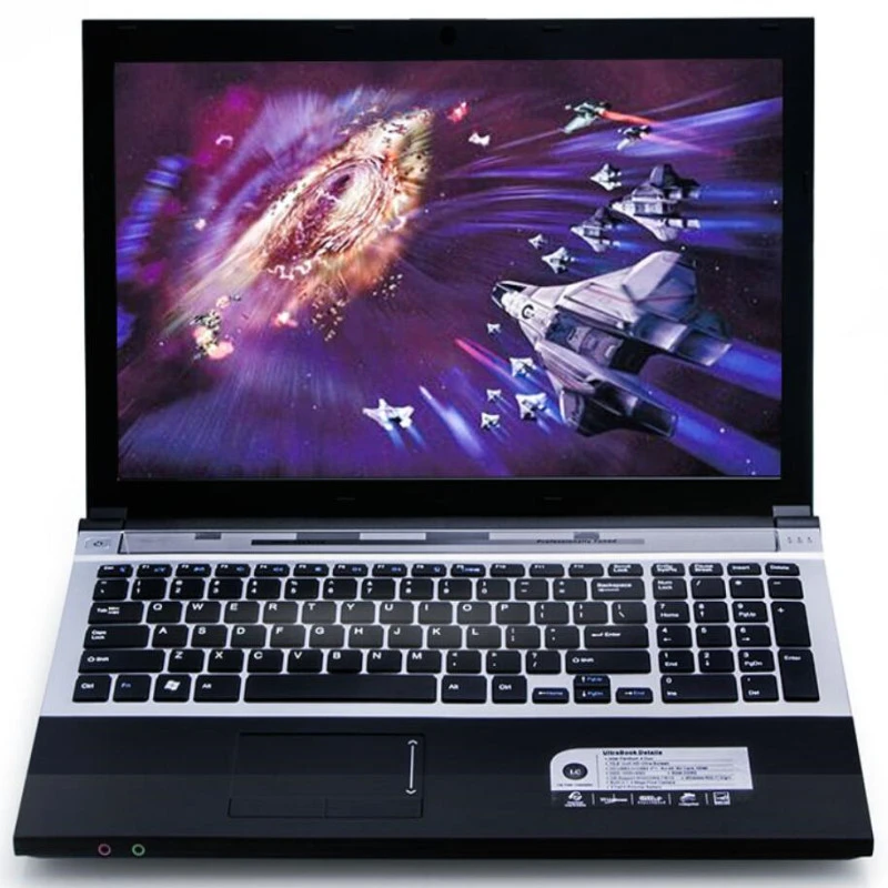8G RAM 240G SSD 750GB HDD 15.6inch LED Intel Core i7-5500U CPU Gaming Laptop Win 7/10 Notebook with DVD-RW WIFI Bluetooth