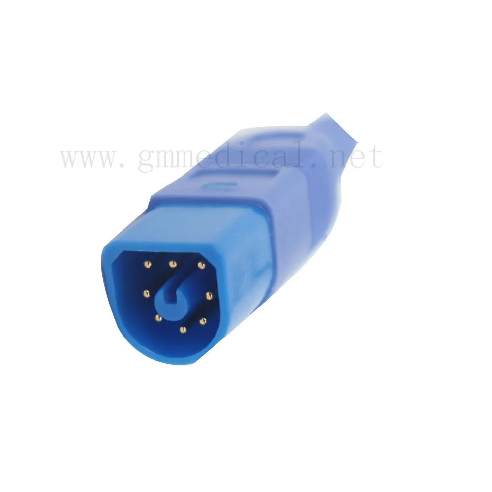 Совместим с медицинским адаптером Spo2 от Philips HP 8PIN -&gtDB9 Female L = 2 5 м. |