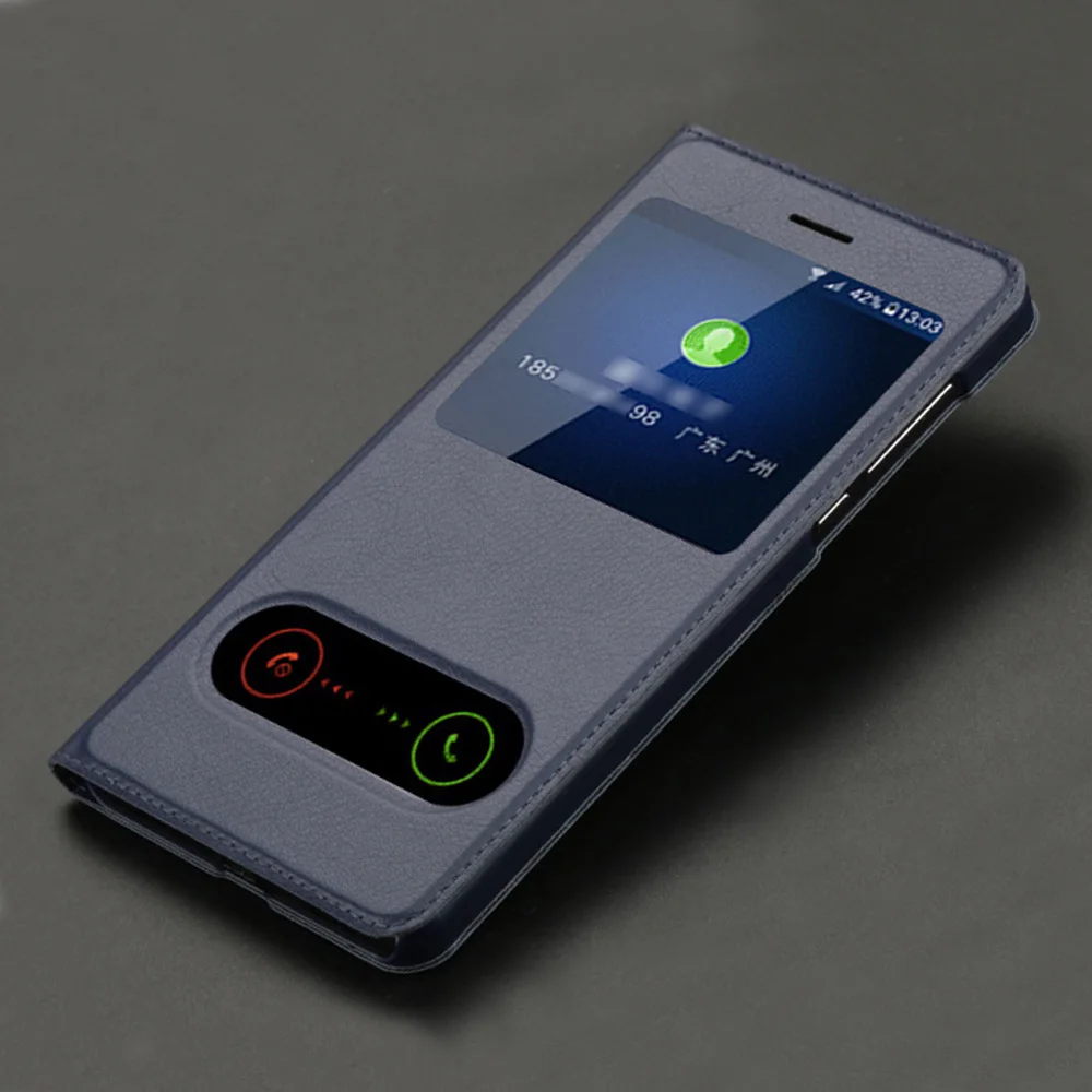 Откидной кожаный чехол для телефона Nokia 6 Nokia6 5,5 дюймов роскошный противоударный чехол с прозрачным окном 360 полный защитный чехол