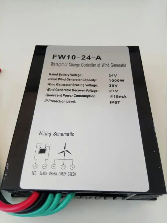 Chinese 1kw portable homemade 3 blades wind generator turbine with 24v/48v waterproof controller | Обустройство дома