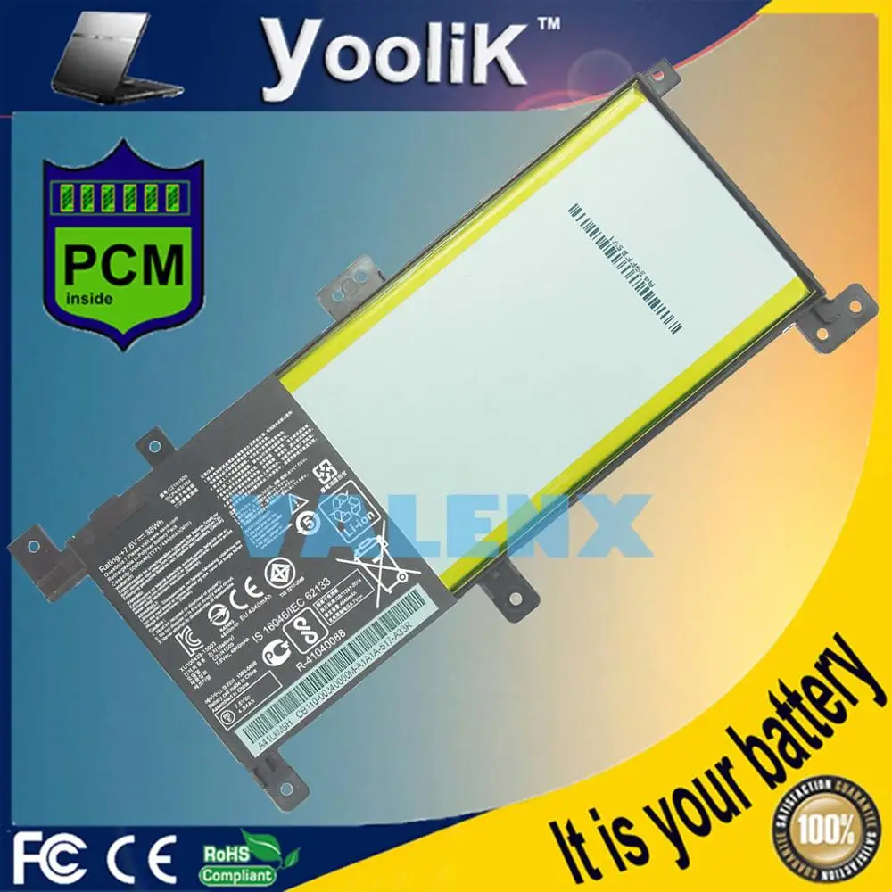 Новый 7,6 V 38Wh C21N1509 0B200-01750000 C21Pq9H Аккумулятор для ноутбука Asus ноутбук X556UA X556UB X556UF X556UJ