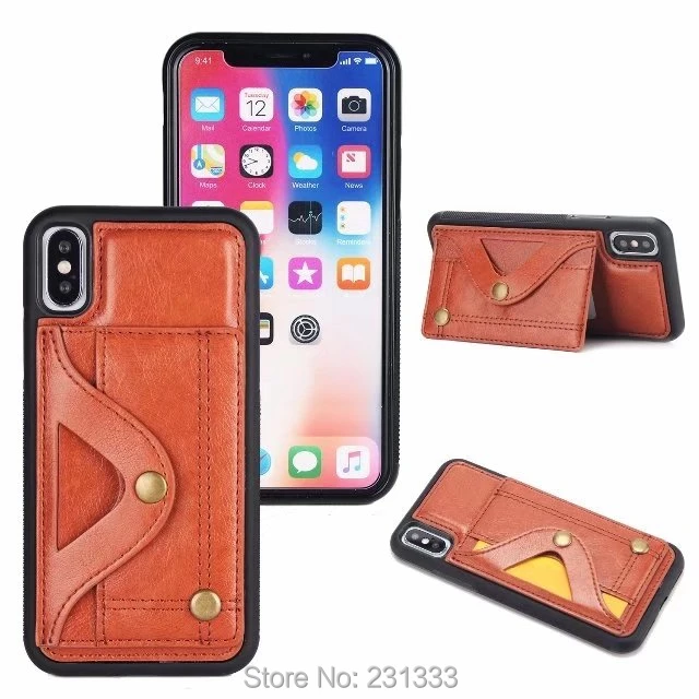 C-ku мягкий зеркальный из ТПУ PU кожаный чехол для iPhone X 8 PLUS 7 I7 6 S ID Чехол телефона с