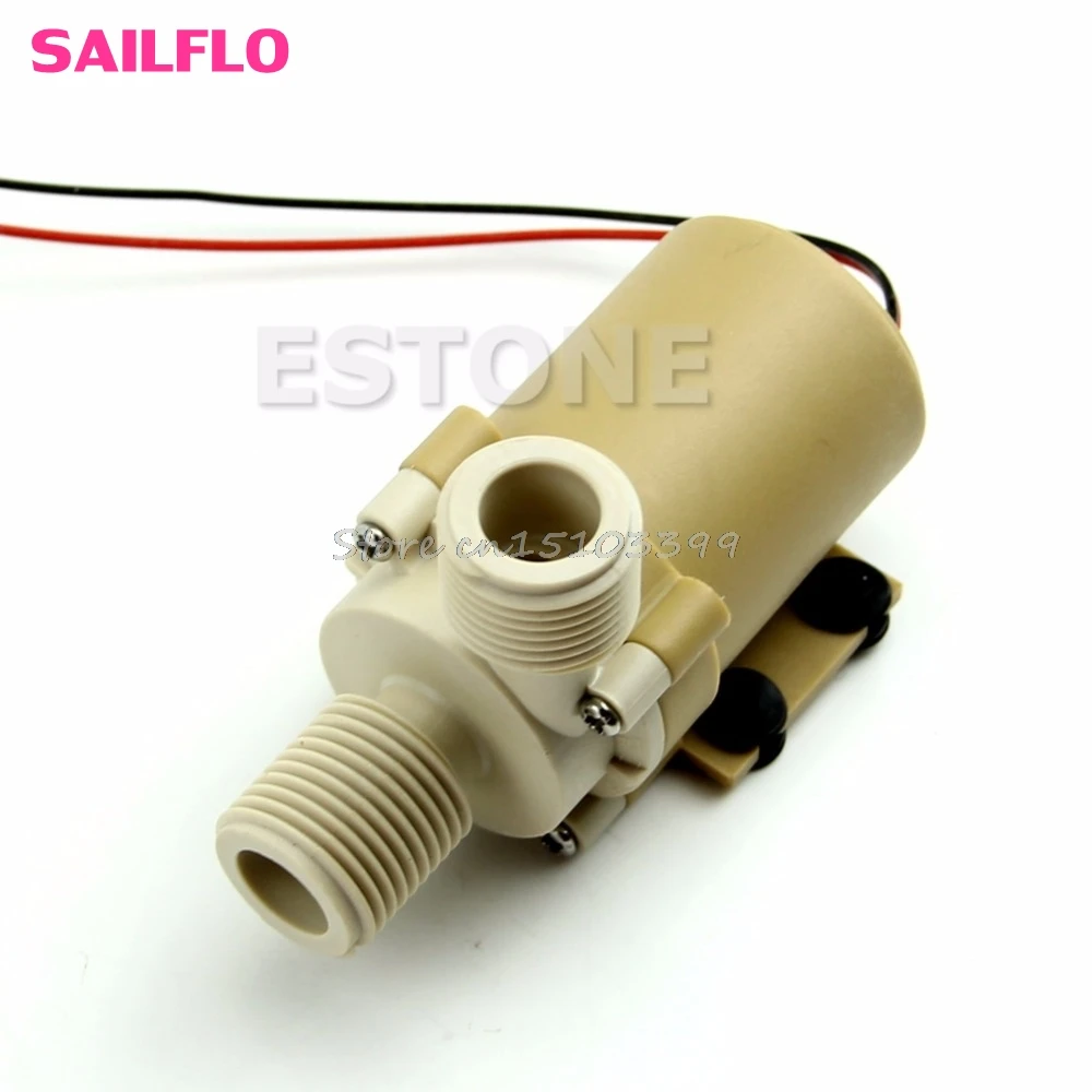 

New DC 24V Solar Hot Water Circulation Pump Brushless Motor Water Pump 5M Drop Ship