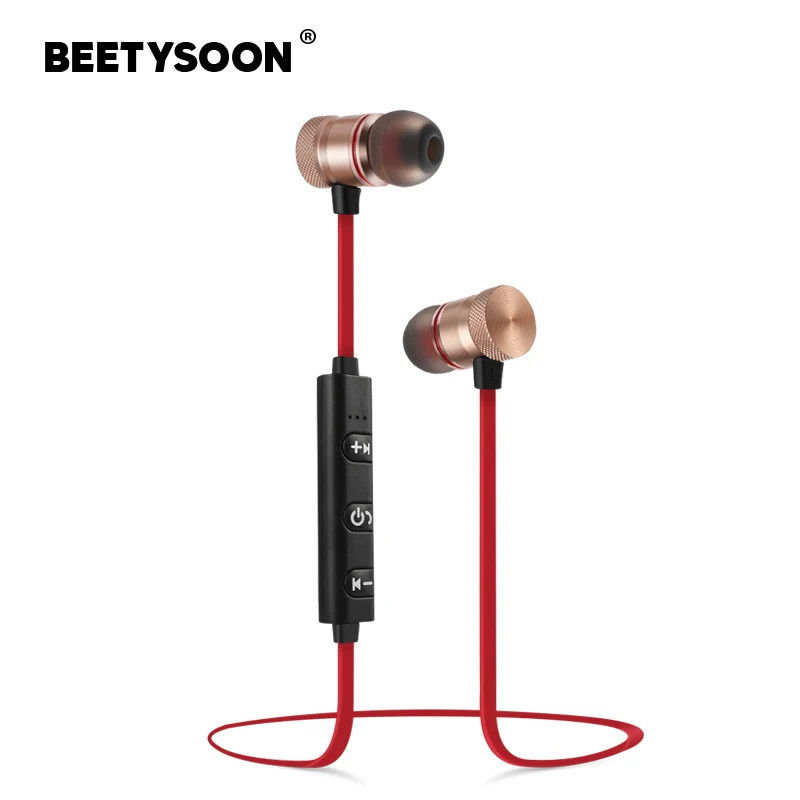 блюту наушники беспроводные Bluetooth от BEETYSOON для телефона водонепроницаемые с