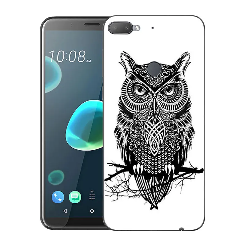 6.0&quot for HTC Desire 12 Plus Shell Current Printed Soft TPU 12+ Ultra Thin Silicone Back Cover D12+ | Мобильные телефоны и