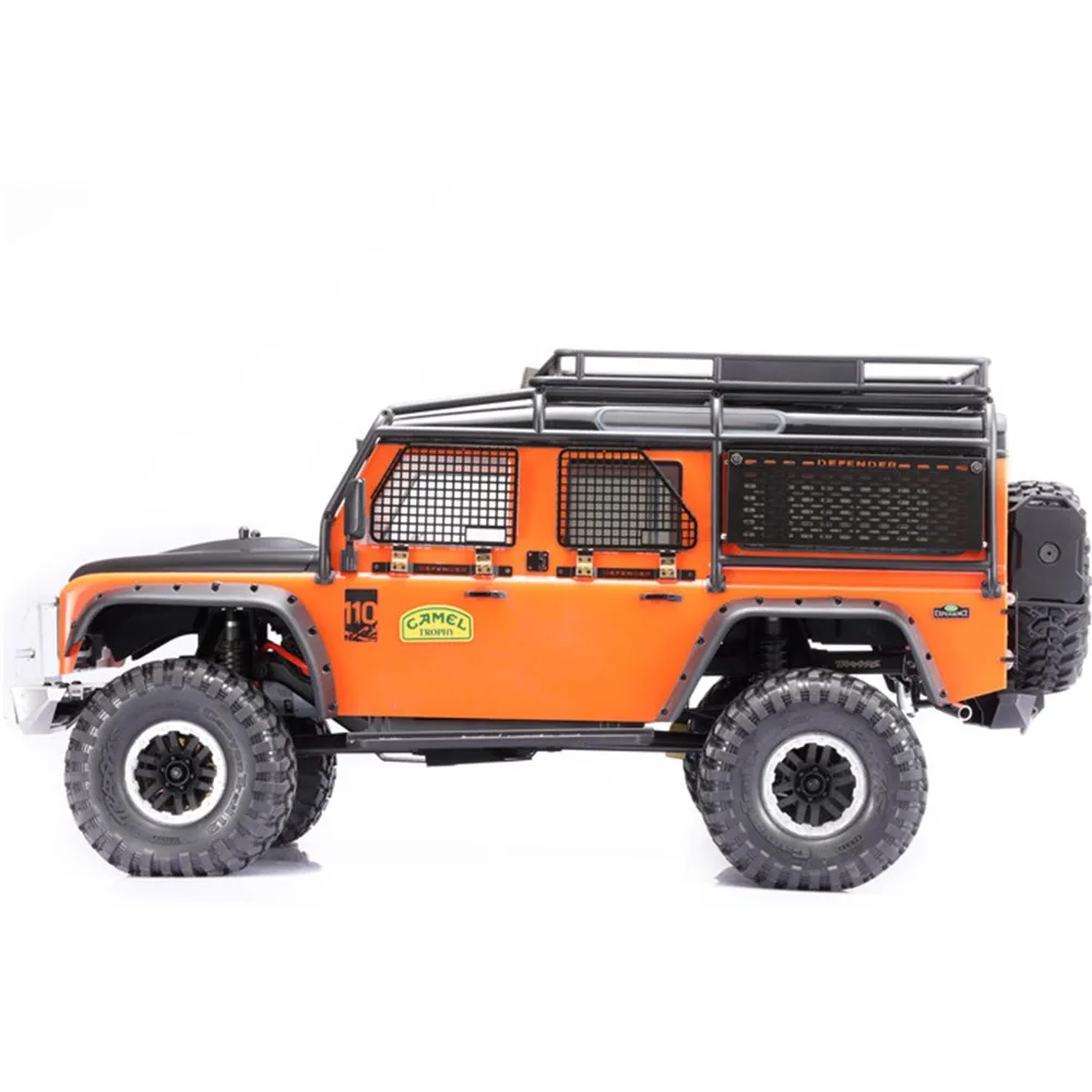 Флиптабл выдалбливают металлические защитные двери окна для DJ TRAXXAS TRX4 TRX 4 RC4WD D90 D110 Land Rover Defender RC части автомобиля