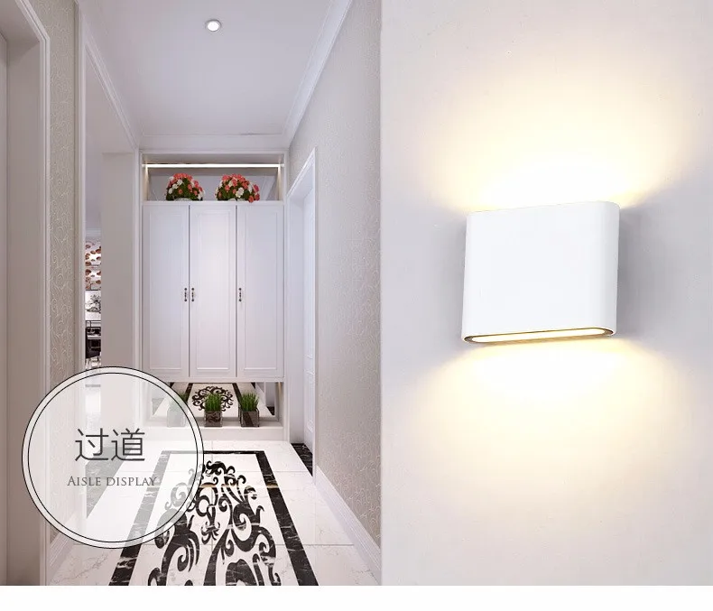 Внутренний и наружный светильник с регулируемой яркостью светодиодный