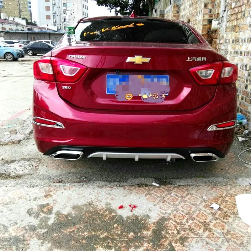 For Chevrolet Cruze year rear spoiler for Chevrolet Cruze high quality big rear wing spoiler bumper rear lip spoiler