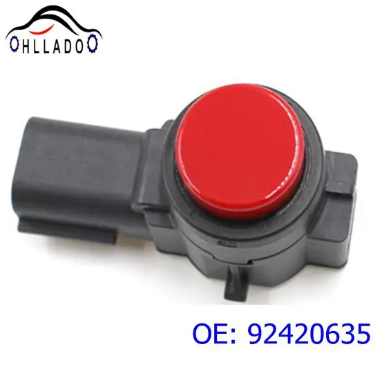 

2PCS HLLADO Car Detector Parking Assist 92420635 0263023114 PDC Parking Sensor Bumper Object Aid Backup Fit G M 92420635