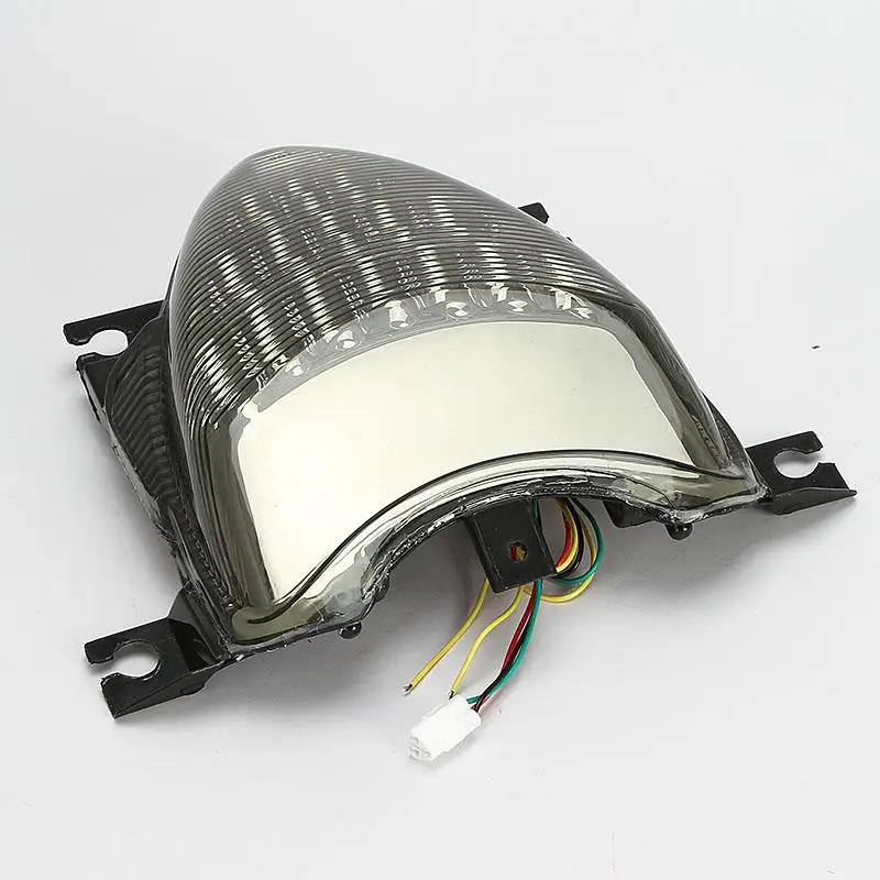 Мотоцикл Led Указатель Поворота Задний фонарь Тормозная Запуск Интегрированный