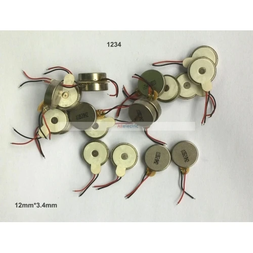 Вибрационный пейджер низкой мощности Вибратор микро Мобильный мотор 1 5 В ~ в 12 мм x