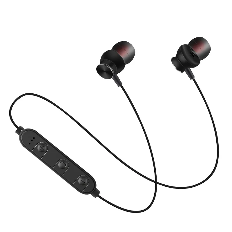 Магнитное притяжение Bluetooth наушники гарнитура водонепроницаемые спортивные 4 1 с