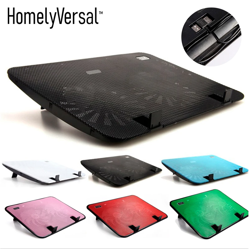 Горячая распродажа натуральная 2 охлаждающий вентилятор для ноутбука