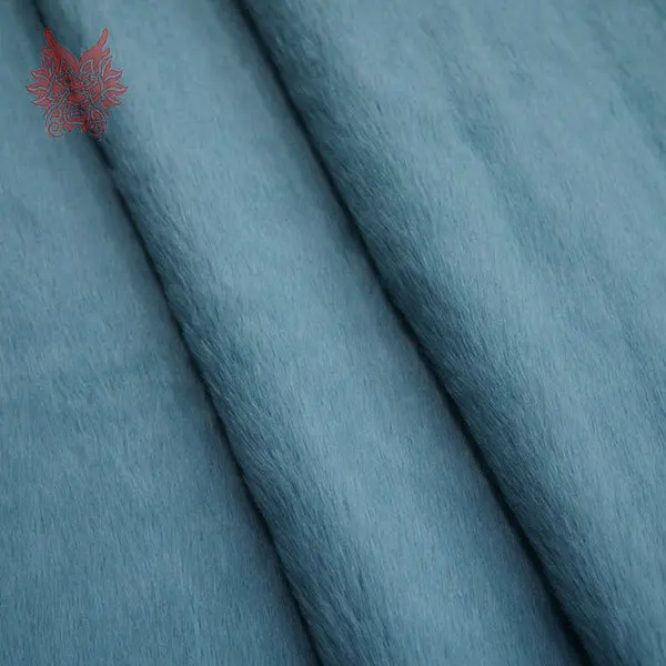 High grade Blue faux plush fabric for sewing fur tissue cloth DIY accessories free shipping SP497 | Дом и сад