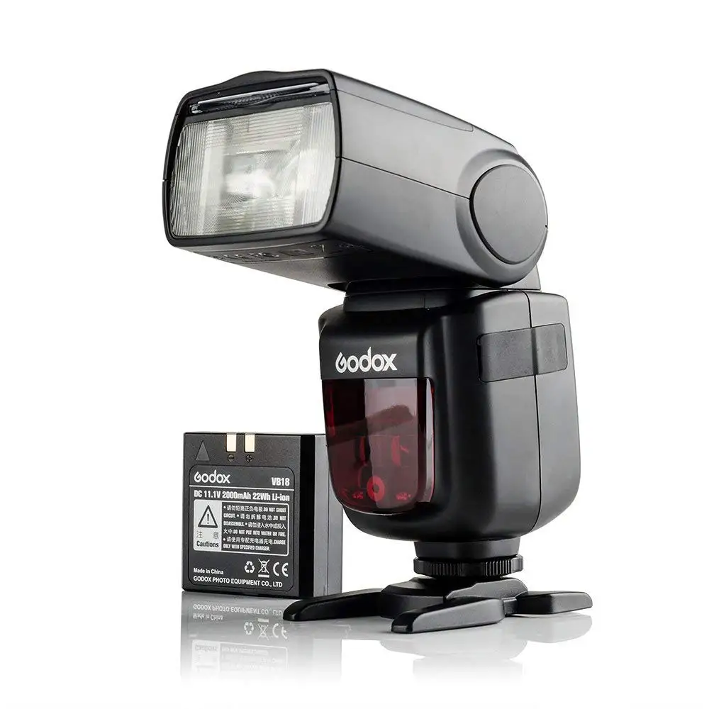 Литий ионный аккумулятор Godox V860IIC 2 шт. 4G GN60 HSS 1/8000s Вспышка Speedlite для камеры 1. Время