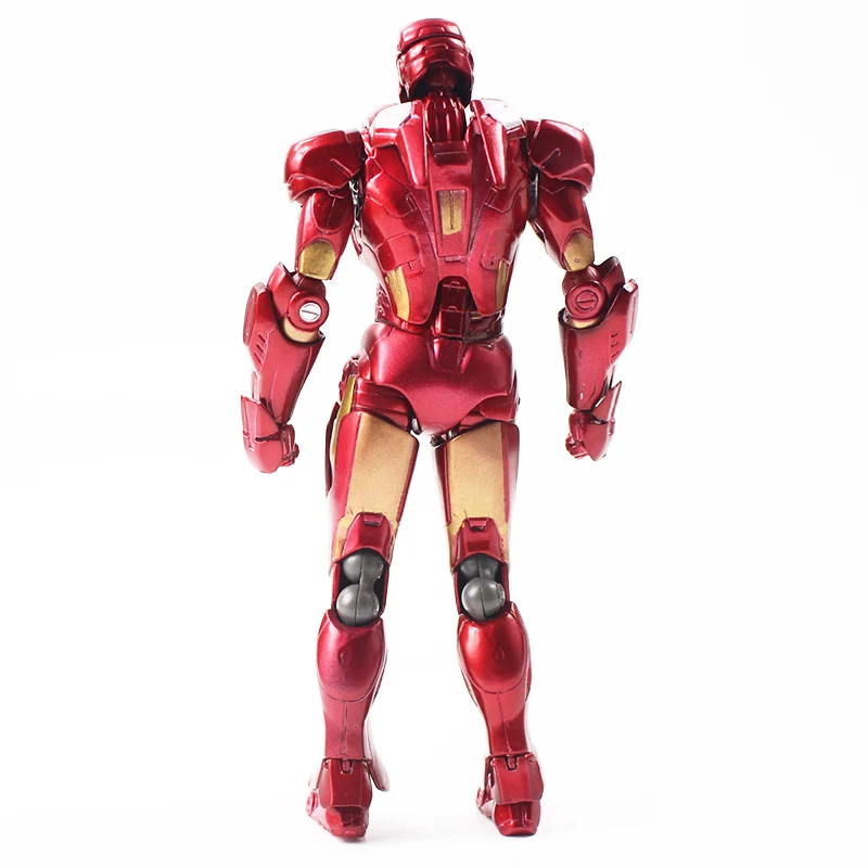 Тинейджеров Revoltech 042 Железный человек фигурку Mark VII МК 7 модель Мстителей игрушка