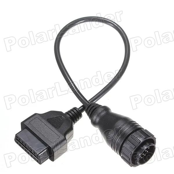 14 PIN OBD папа к OBD2 16PIN Женский адаптер кабель для автомобильного сканера Mercedes/для