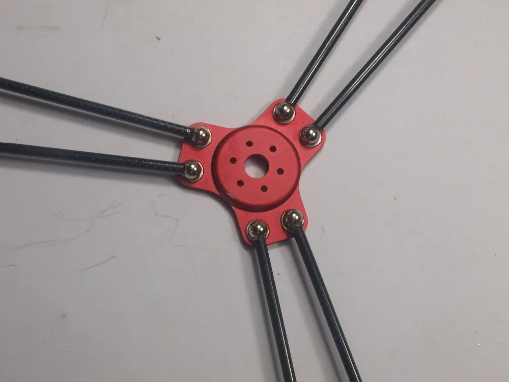 Магнитный эффект Reprap Kossel k800 + карета 180 мм Карбоновые трубки диагональные