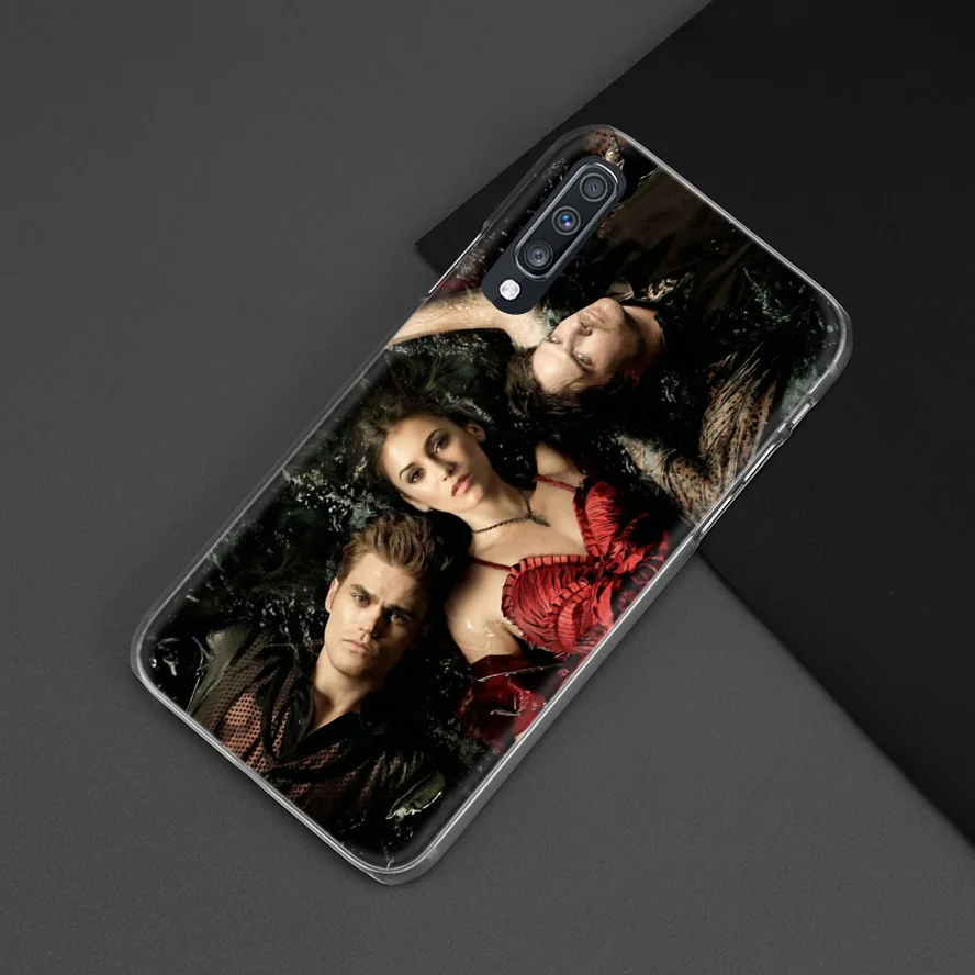 Вампира Дневники чехол для samsung Galaxy M40 A50 A80 A70 A60 A40 A30 A20e A10 J4 J6 плюс J8 S10e S10 5G жесткий чехол для телефона pc