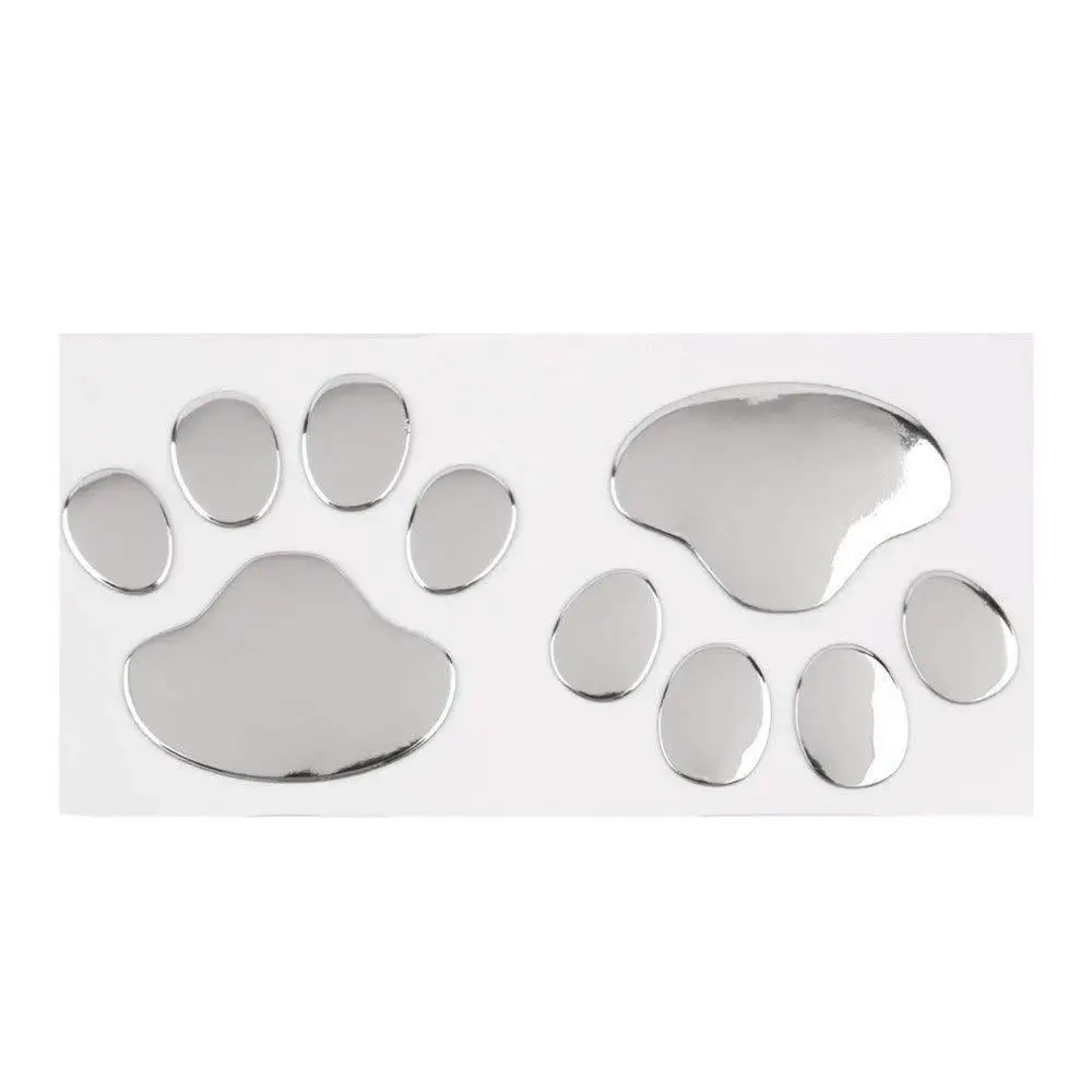 3d-наклейка в виде собачьей лапы наклейка на авто автомобильная эмблема украшение