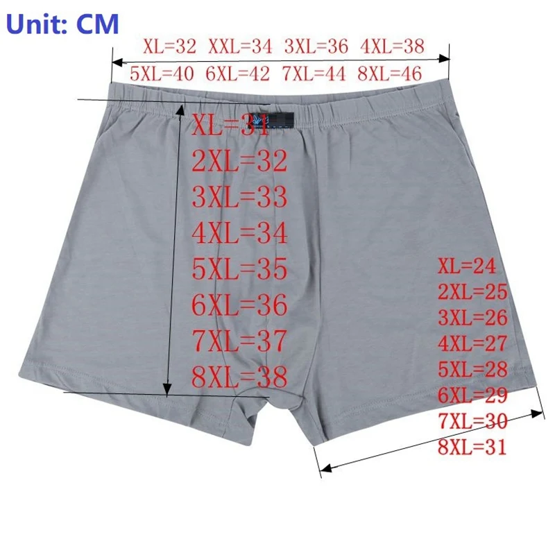 Мужские боксеры, большие размеры 6XL 7XL 8XL, большие размеры, боксерские шорты, хлопковые трусы, свободные, темно-синие, эластичное нижнее белье, дышащее, Новинка