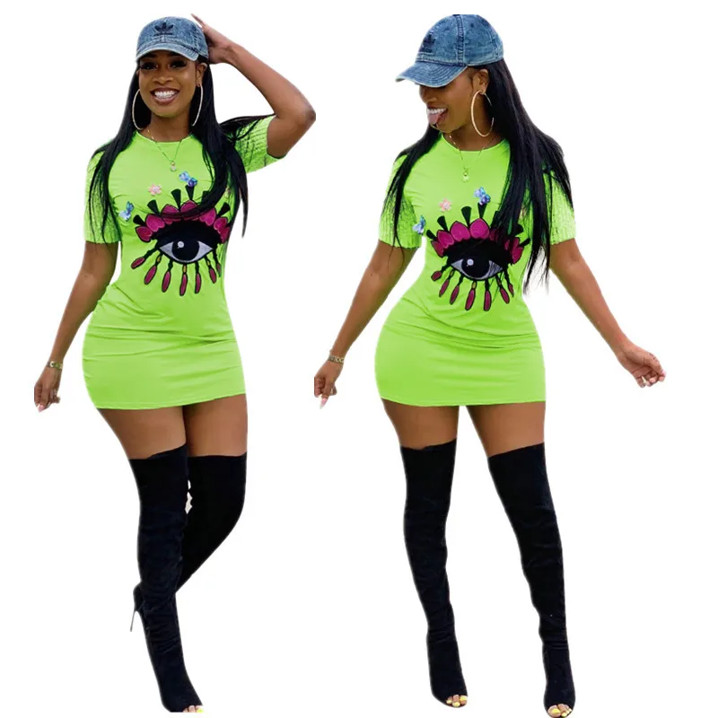 2019 горячий новый стиль модный Африканский глаза блестки вышитое платье с