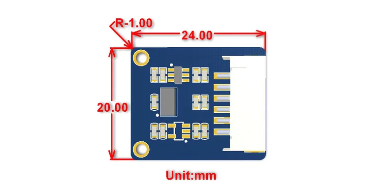 

VL53L1X Time-of-Flight long distance ranging sensor, accurate ranging up to 4m and fast ranging frequency up to 50Hz